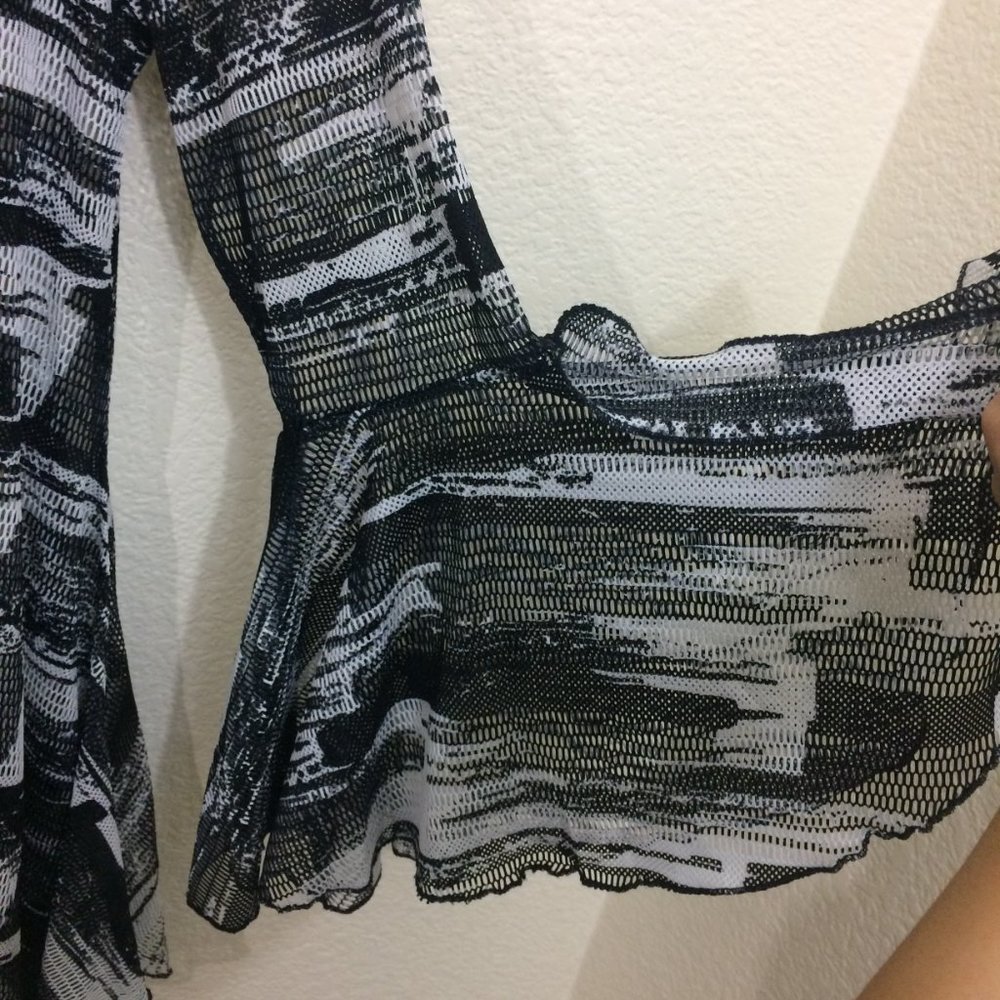 Dor Dor Couture Beach Coverup Women Asymmetrical - Picture 4 of 12